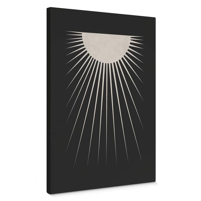 Obraz na płótnie Orara Studio - Minimalistyczny księżyc