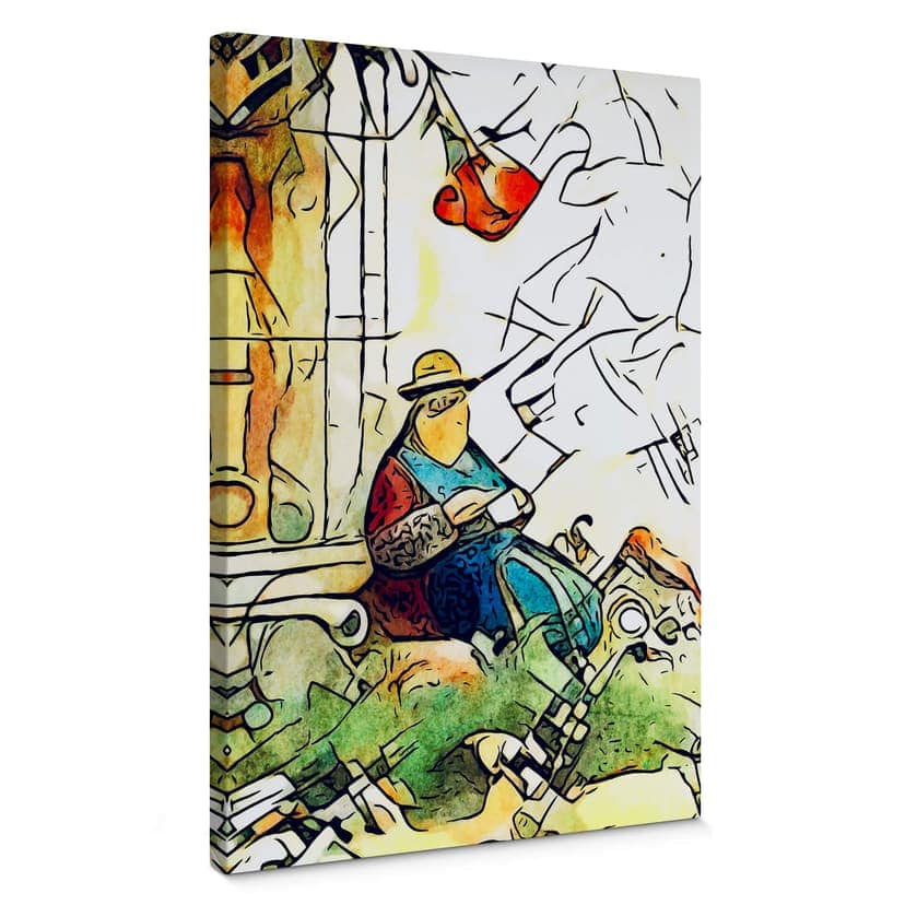 Obraz na płótnie Zamart - Kandinsky spotyka Peru