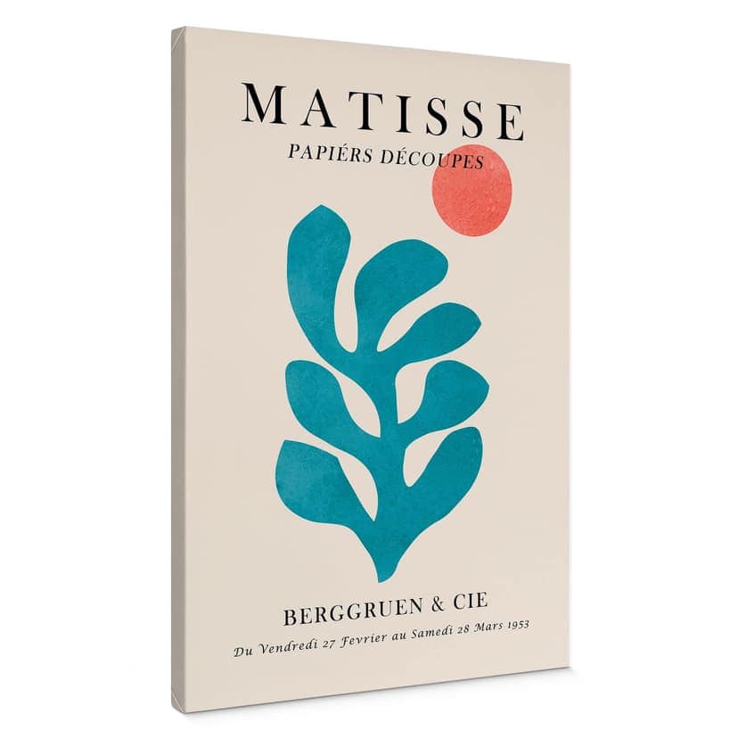 Obraz na płótnie wystawa Paryż 1953 w stylu Matisse - Costa