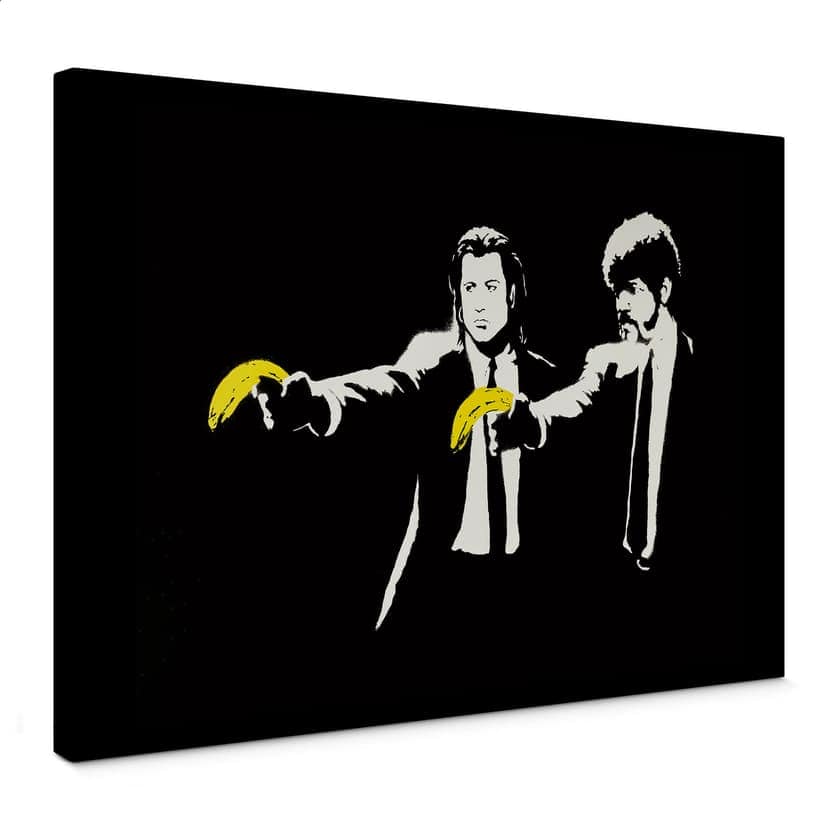 Obraz na płótnie Banksy - Pulp Fiction