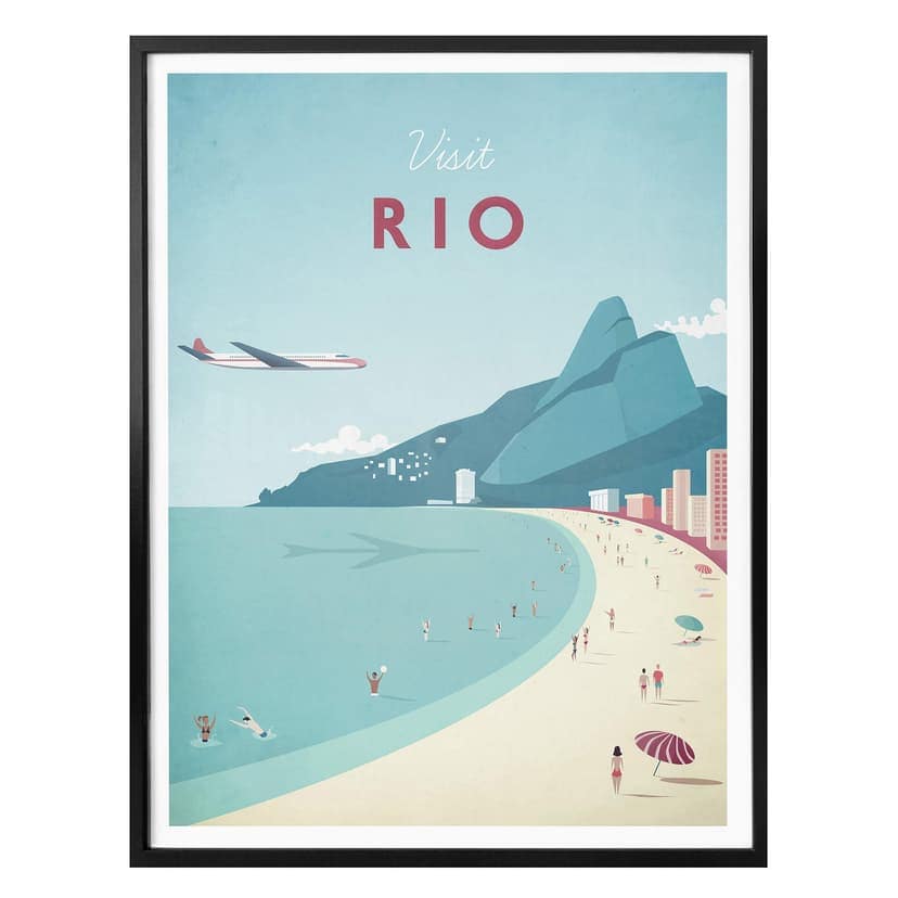 Plakat Rivers - Rio de Janeiro