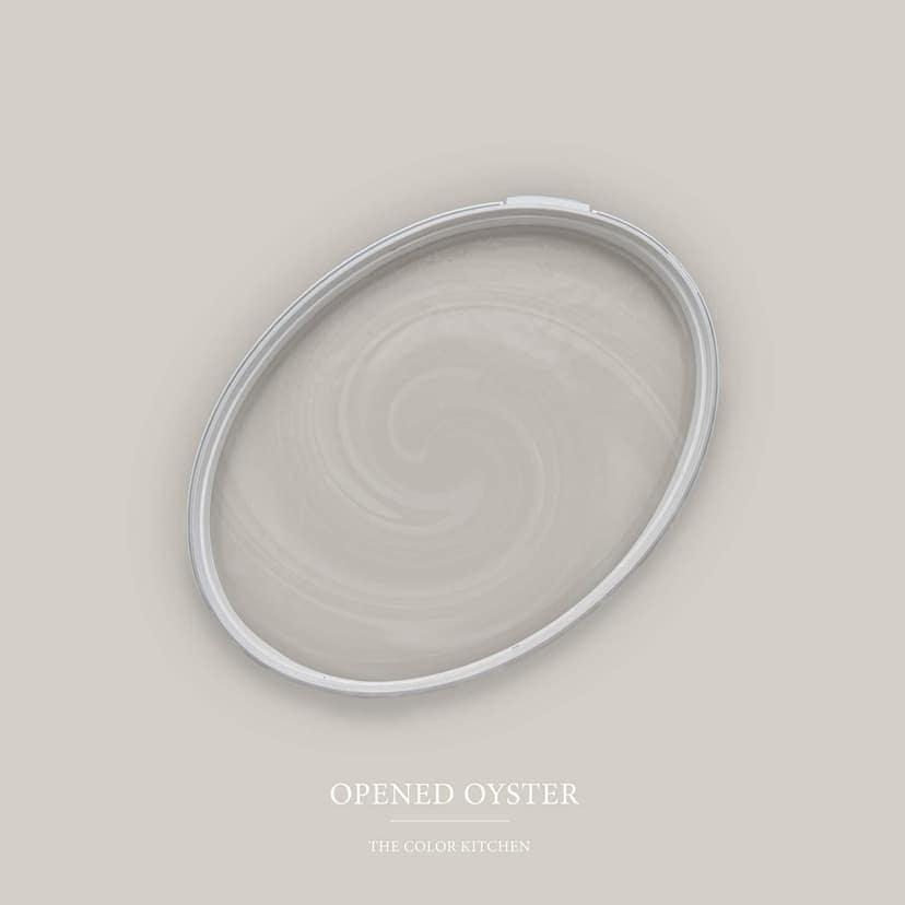 Farba do ścian i sufitów w kolorze taupe satynowy mat I Opened Oyster | Tworzenie atmosfery dyskretnej elegancji | THE COLOR KITCHEN