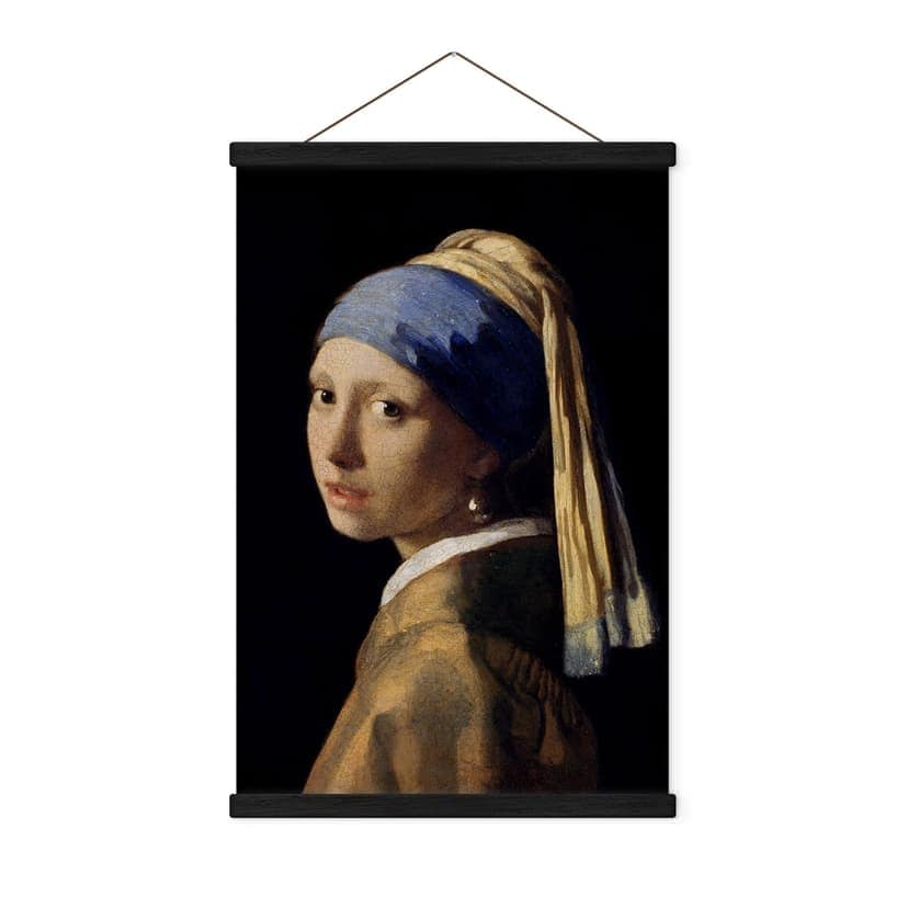 Obraz tkaniny Vermeer - Dziewczyna z perłą