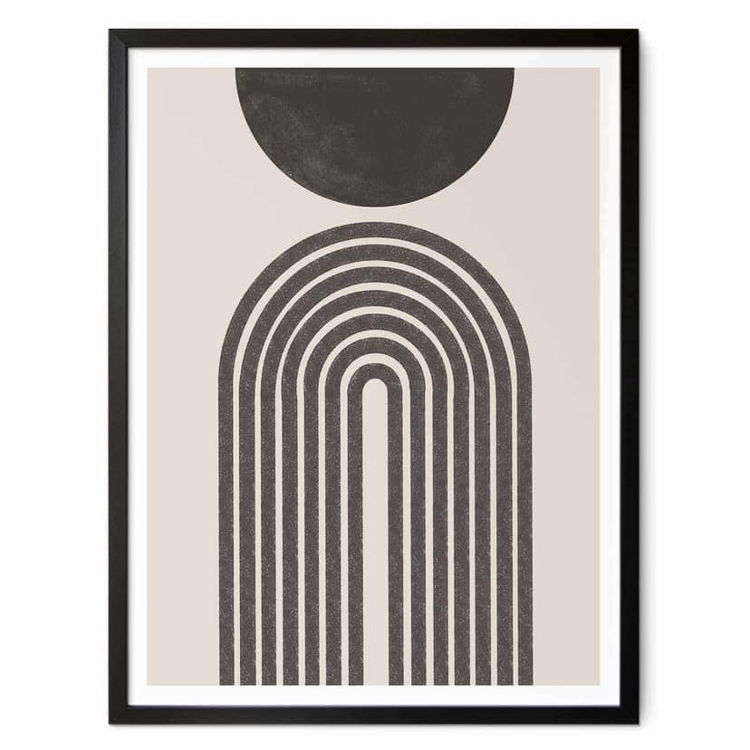 Plakat The Miuus Studio - kokarda w paski