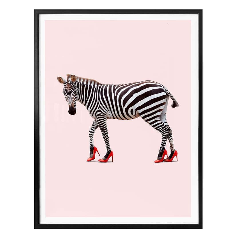 Plakat Loose - Zebra Heels