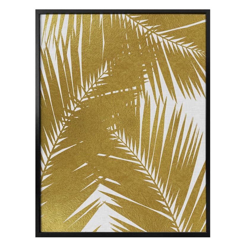 Plakat Orara Studio - Palm Leaf Gold