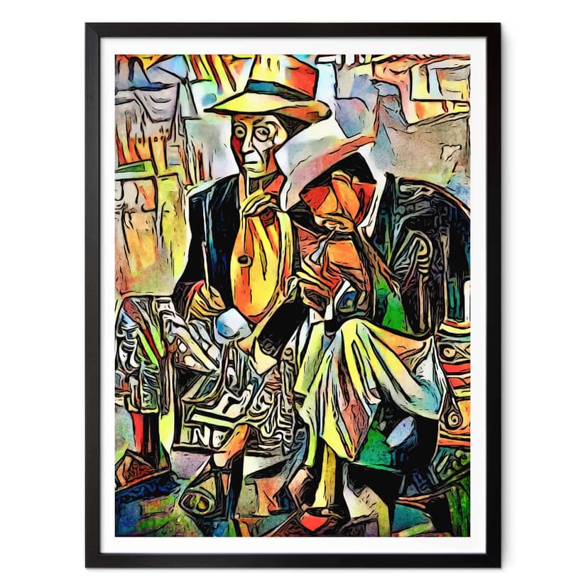 Plakat Zamart - Dwóch muzyków