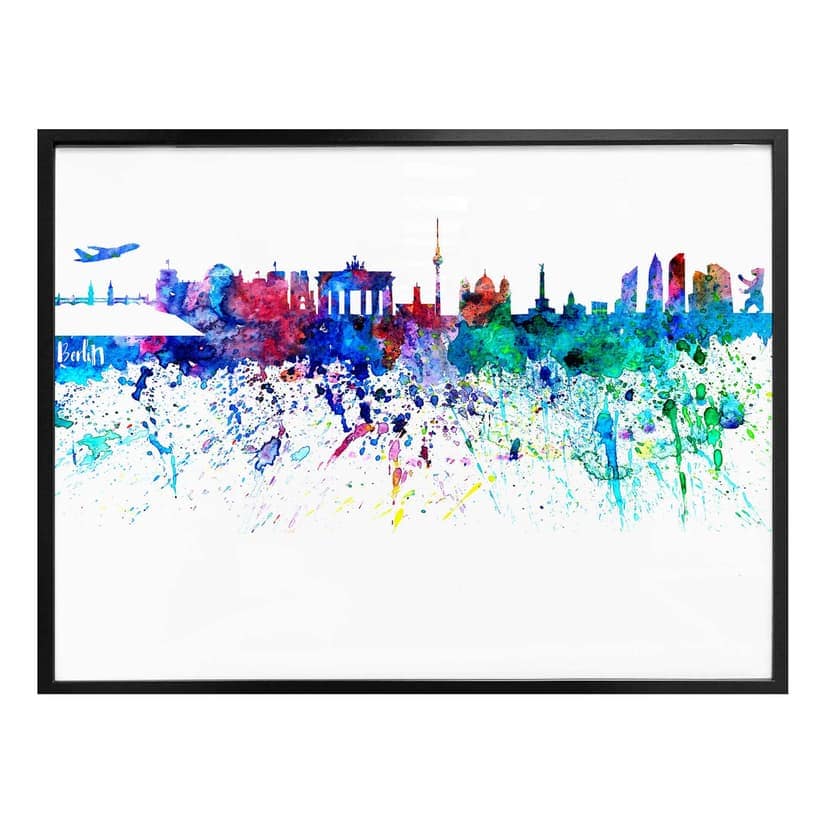 Plakat Bleichner - Berlińska panorama akwarelowa