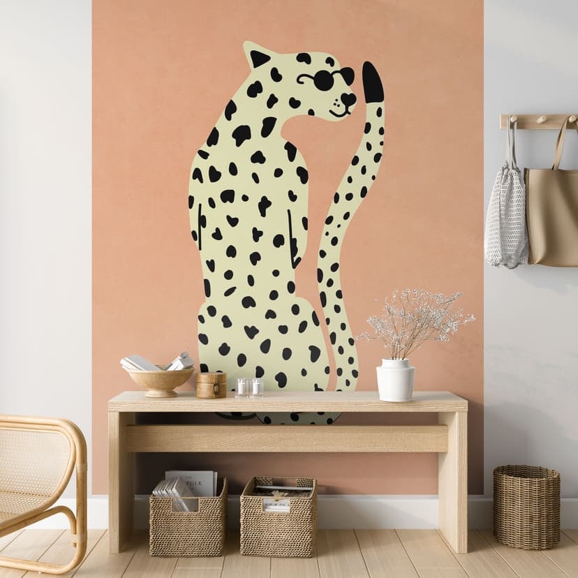 Fototapeta zwierzęta Elegancki gepard w okularach przeciwsłonecznych - Oltmanns
