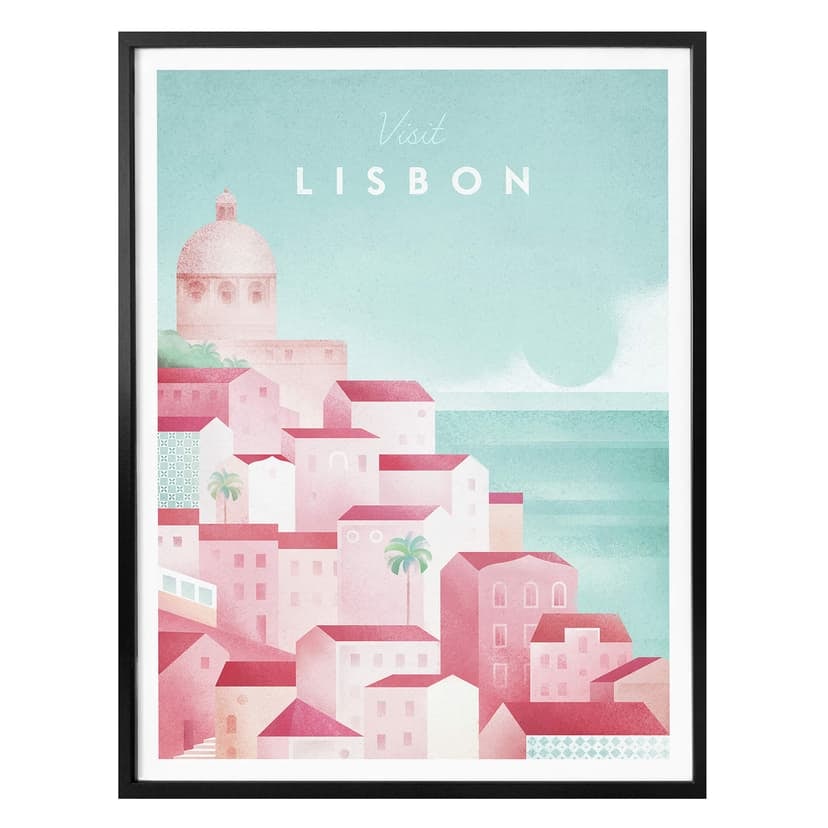 Plakat Rivers - Lizbona