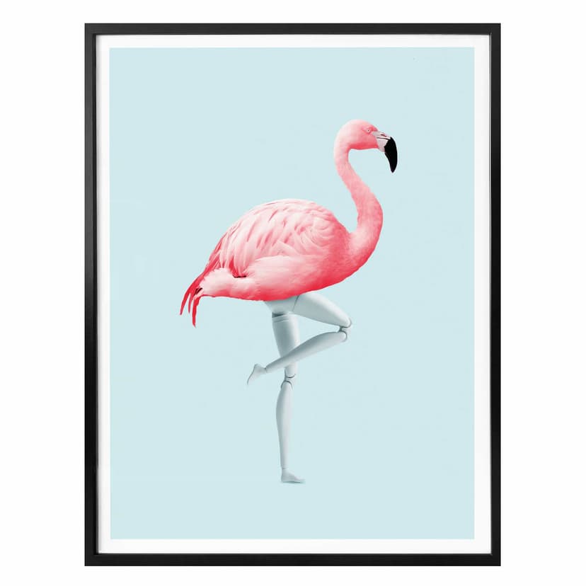 Plakat Loose - Manekin Flamingo