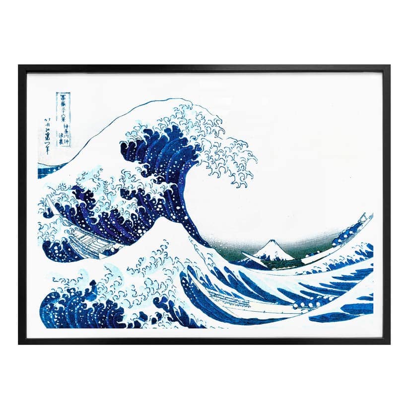 Plakat Hokusai - Rozmiar fali