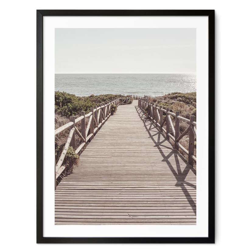 Plakat molo na plażę - 1X Studio