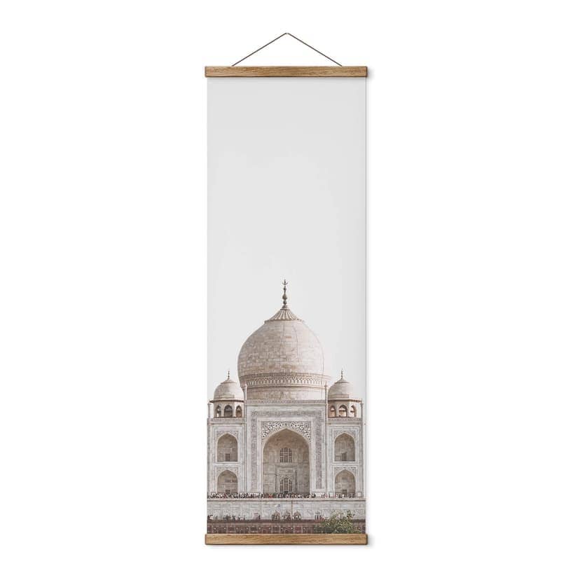 Obraz z tkaniny Annie - Taj Mahal - Panorama