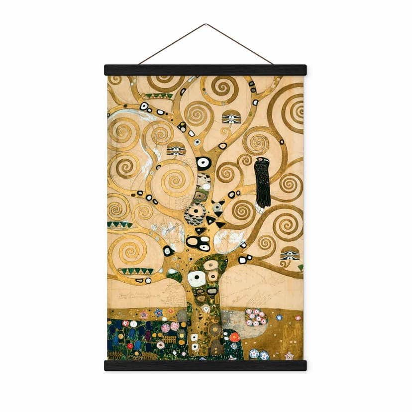 Obraz tkaniny Drzewo życia - Klimt